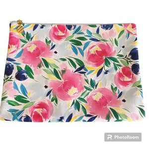 All Purpose Bag / Pouch  9.5 in X 12 in Floral SIMPLIFIED by Emily Ley